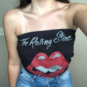 AMERICAN EAGLE Rolling Stones Tube Top